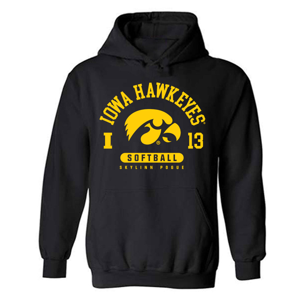 Iowa - NCAA Softball : Skylinn Pogue - Classic Fashion Shersey Hooded Sweatshirt-0