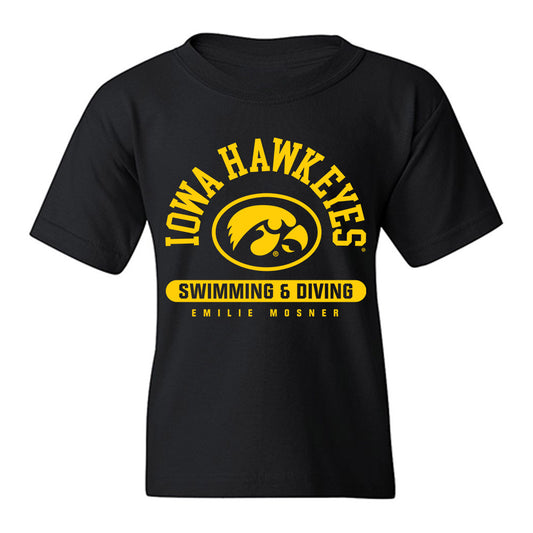 Iowa - NCAA Women's Swimming & Diving : Emilie Mosner - Classic Fashion Shersey Youth T-Shirt-0