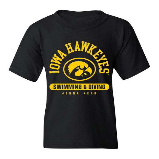 Iowa - NCAA Women's Swimming & Diving : Jenna Kerr - Classic Fashion Shersey Youth T-Shirt