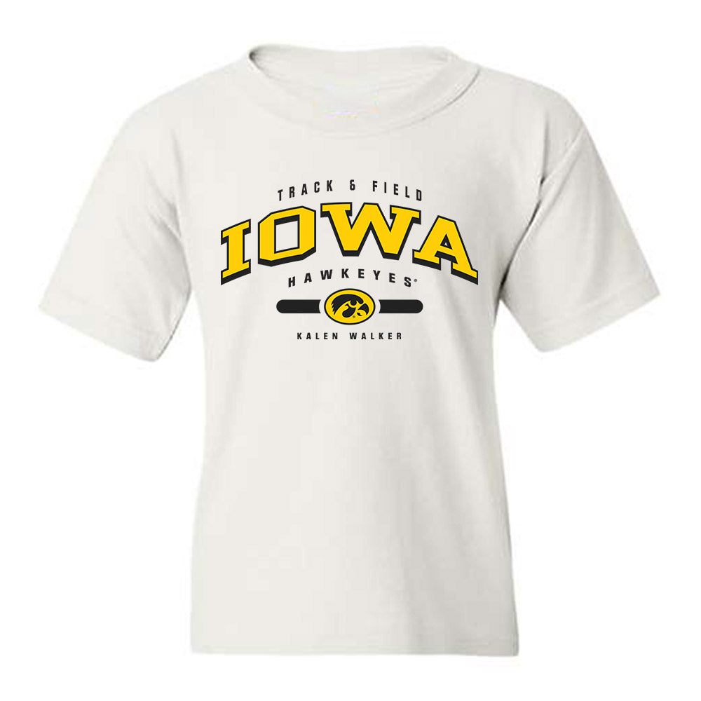 Iowa - NCAA Men's Track & Field : Kalen Walker - Classic Fashion Shersey Youth T-Shirt-0