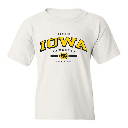 Iowa - NCAA Women's Tennis : Steven Lee - Classic Fashion Shersey Youth T-Shirt-0