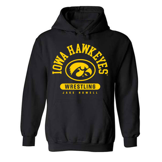  - NCAA Wrestling : Jake Howell - Classic Fashion Shersey Hooded Sweatshirt-0