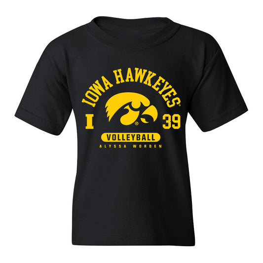 Iowa - NCAA Women's Volleyball : Alyssa Worden - Classic Fashion Shersey Youth T-Shirt