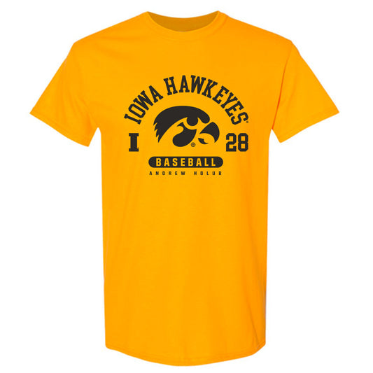 Iowa - NCAA Baseball : Andrew Holub - Classic Fashion Shersey T-Shirt-0