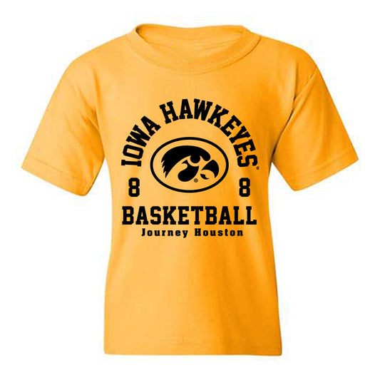 Iowa - NCAA Women's Basketball : Journey Houston - Classic Fashion Shersey Youth T-Shirt-0