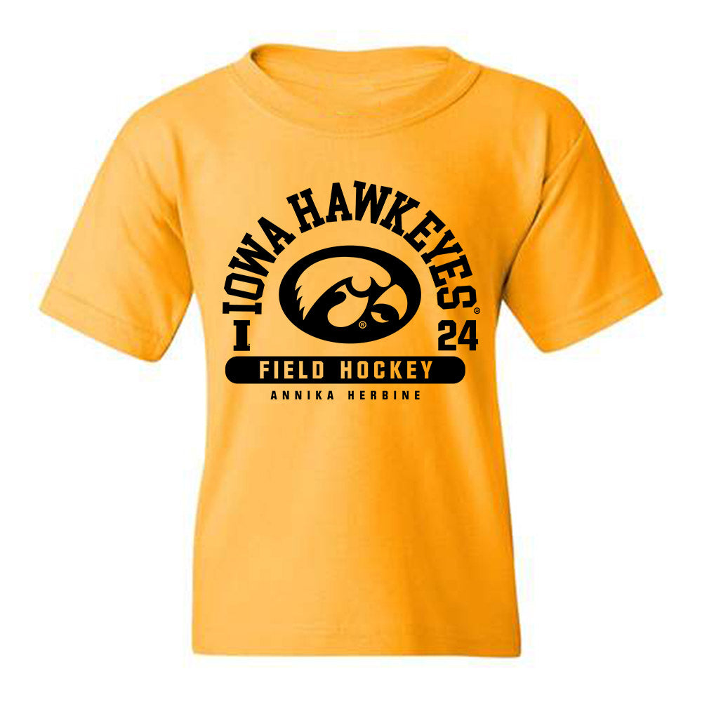 Iowa - NCAA Women's Field Hockey : Annika Herbine - Classic Fashion Shersey Youth T-Shirt