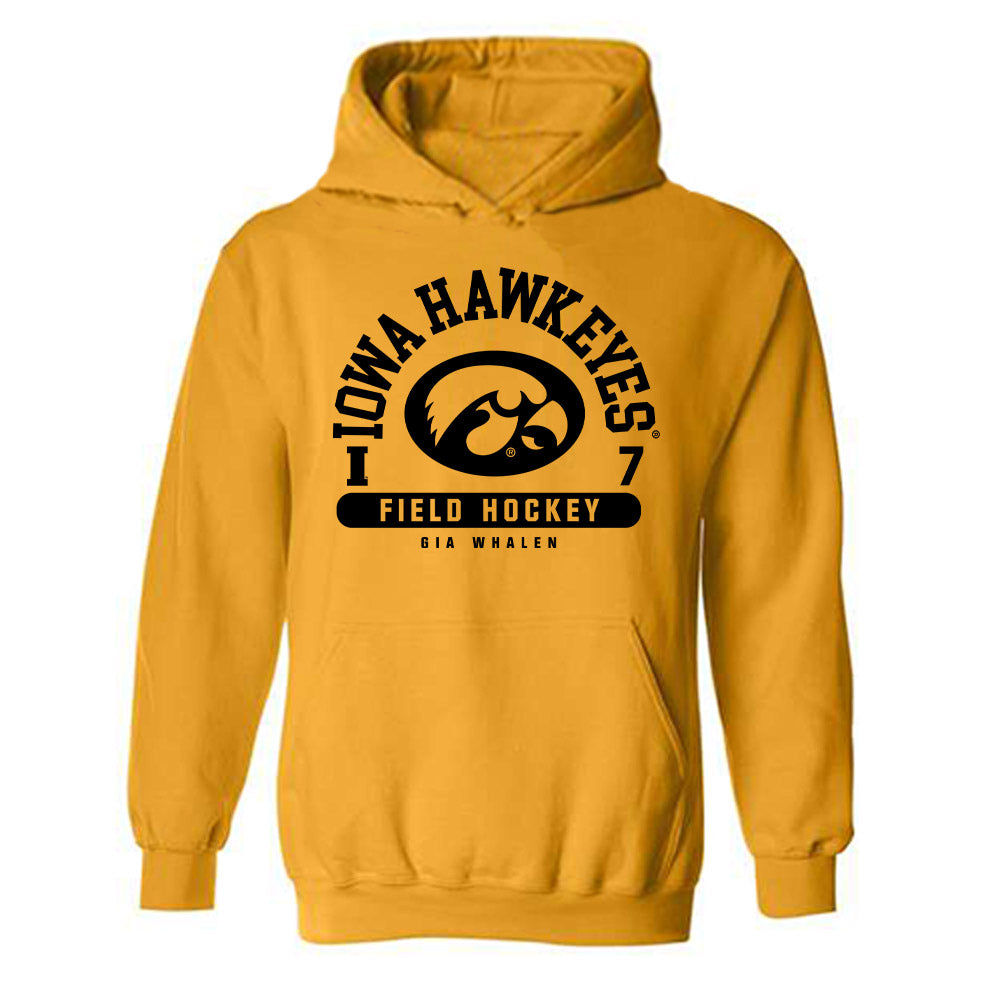 Iowa - NCAA Women's Field Hockey : Gia Whalen - Classic Fashion Shersey Hooded Sweatshirt