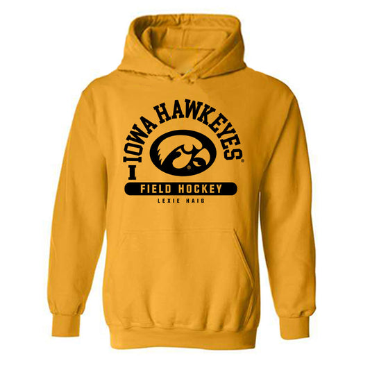 Iowa - NCAA Women's Field Hockey : Lexie Haig - Classic Fashion Shersey Hooded Sweatshirt-0