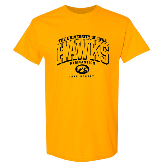 Iowa - NCAA Men's Gymnastics : Jake Porrey - Classic Fashion Shersey T-Shirt