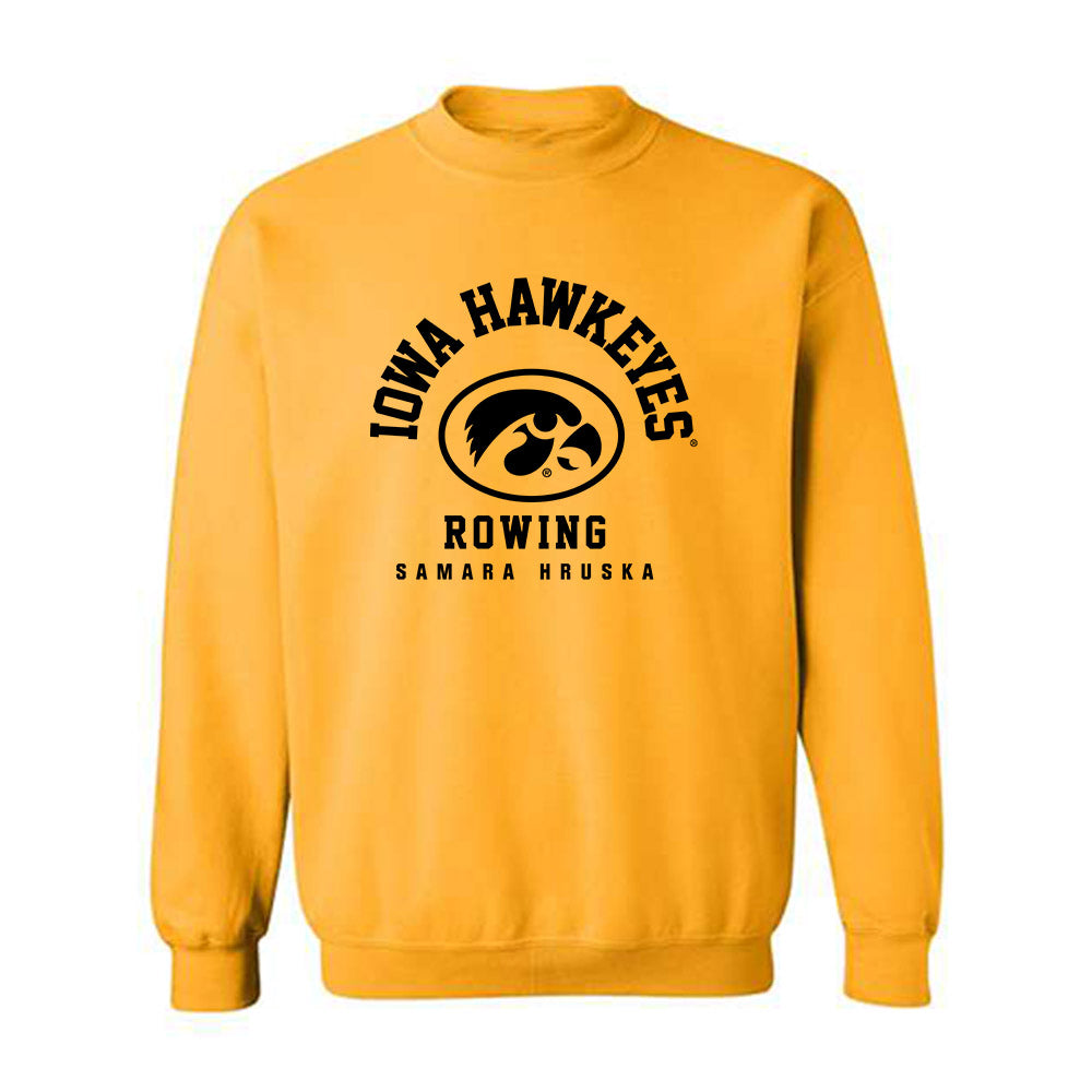 Iowa - NCAA Women's Rowing : Samara Hruska - Classic Fashion Crewneck Sweatshirt