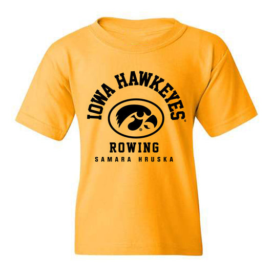 Iowa - NCAA Women's Rowing : Samara Hruska - Classic Fashion Youth T-Shirt