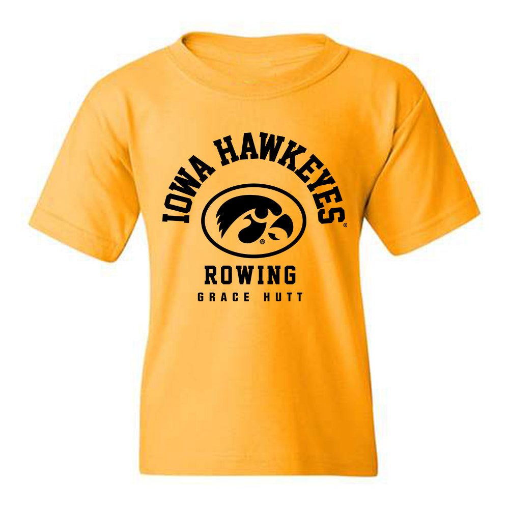 Iowa - NCAA Women's Rowing : Grace Hutt - Classic Fashion Shersey Youth T-Shirt