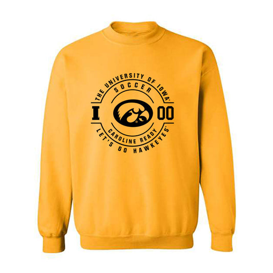 Iowa - NCAA Women's Soccer : Caroline Ready - Classic Fashion Shersey Crewneck Sweatshirt-0