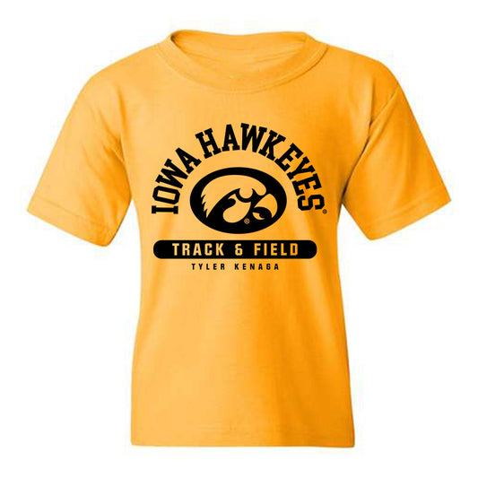 Iowa - NCAA Men's Track & Field : Tyler Kenaga - Classic Fashion Shersey Youth T-Shirt