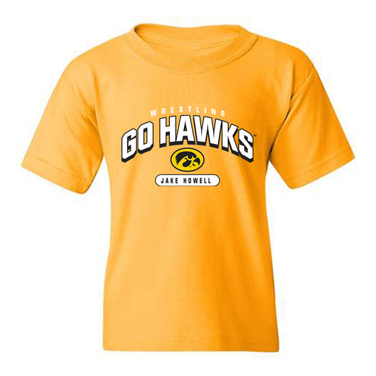 Iowa - NCAA Wrestling : Jake Howell - Classic Fashion Shersey Youth T-Shirt-0