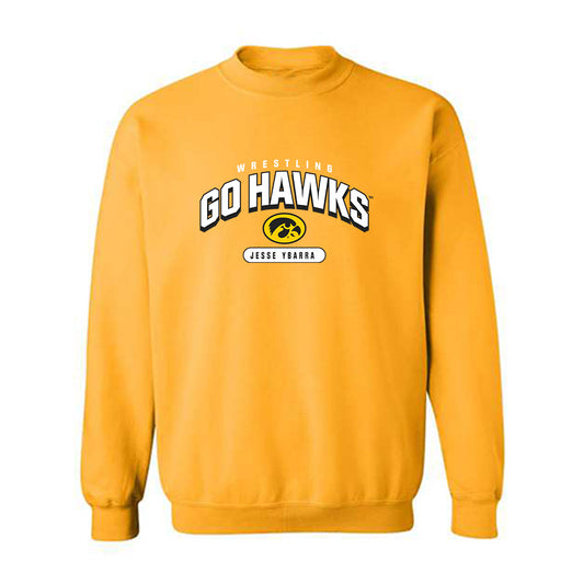 Iowa - NCAA Wrestling : Jesse Ybarra - Classic Fashion Shersey Crewneck Sweatshirt-0