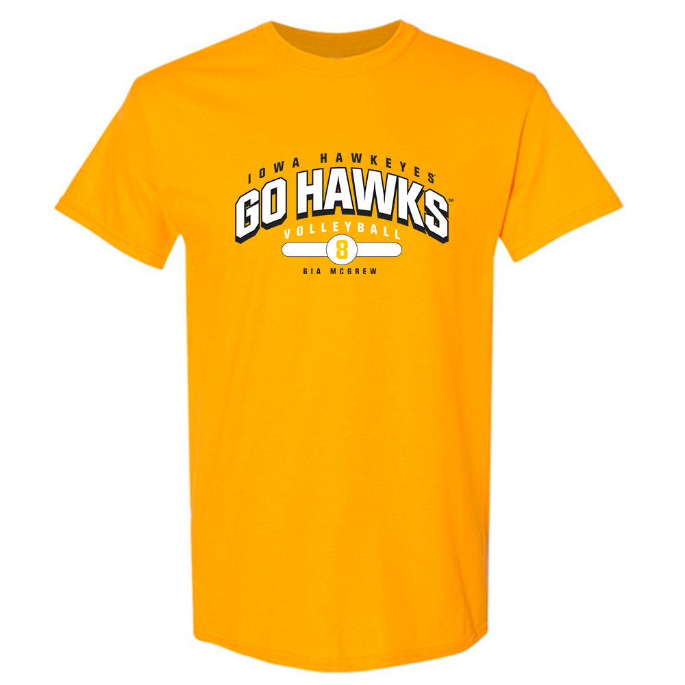 Iowa - NCAA Women's Volleyball : Gia McGrew - Classic Fashion Shersey T-Shirt-0