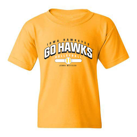 Iowa - NCAA Women's Volleyball : Jenna Meitzler - Classic Fashion Shersey Youth T-Shirt-0