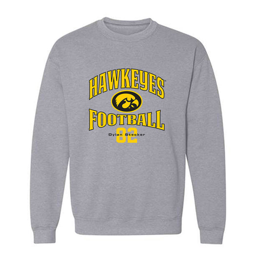 Iowa - NCAA Football : Dylan Stecker - Classic Fashion Shersey Crewneck Sweatshirt-0
