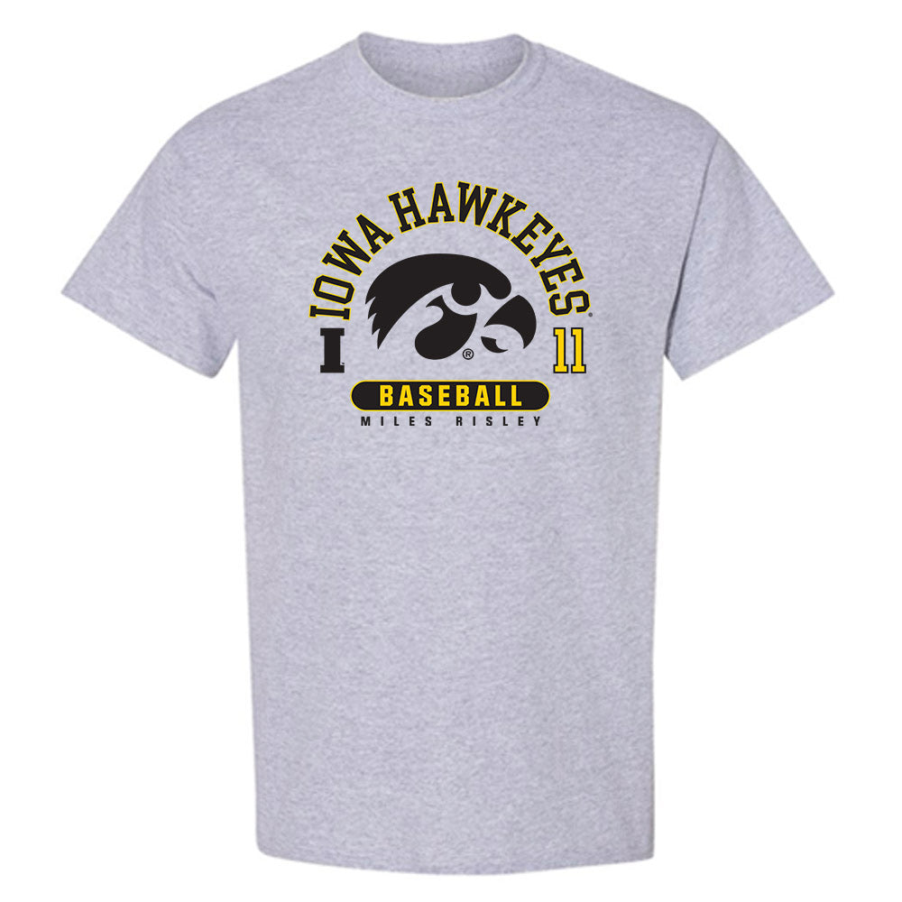 Iowa - NCAA Baseball : Miles Risley - T-Shirt