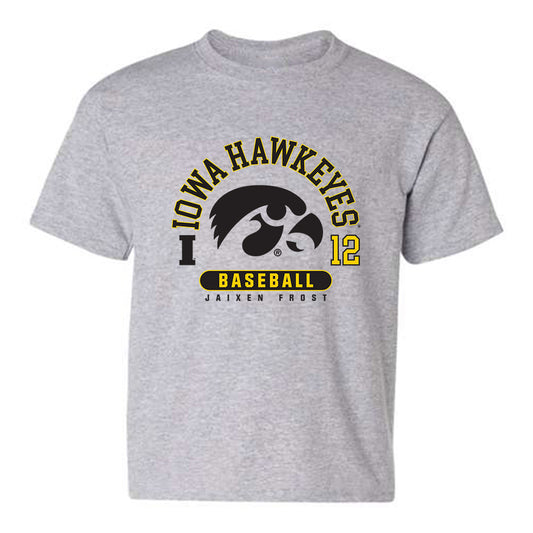 Iowa - NCAA Baseball : Jaixen Frost - Youth T-Shirt