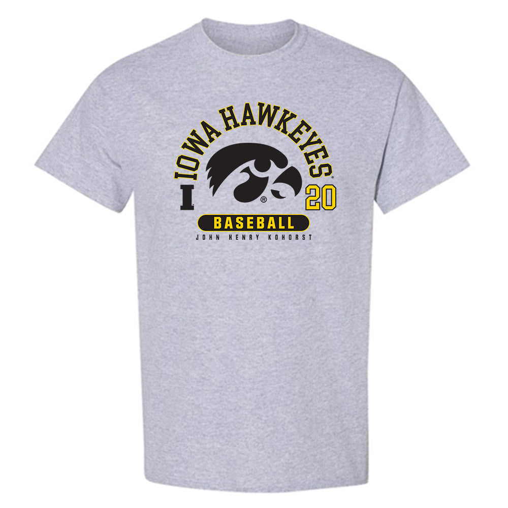 Iowa - NCAA Baseball : John Henry Kohorst - T-Shirt-0
