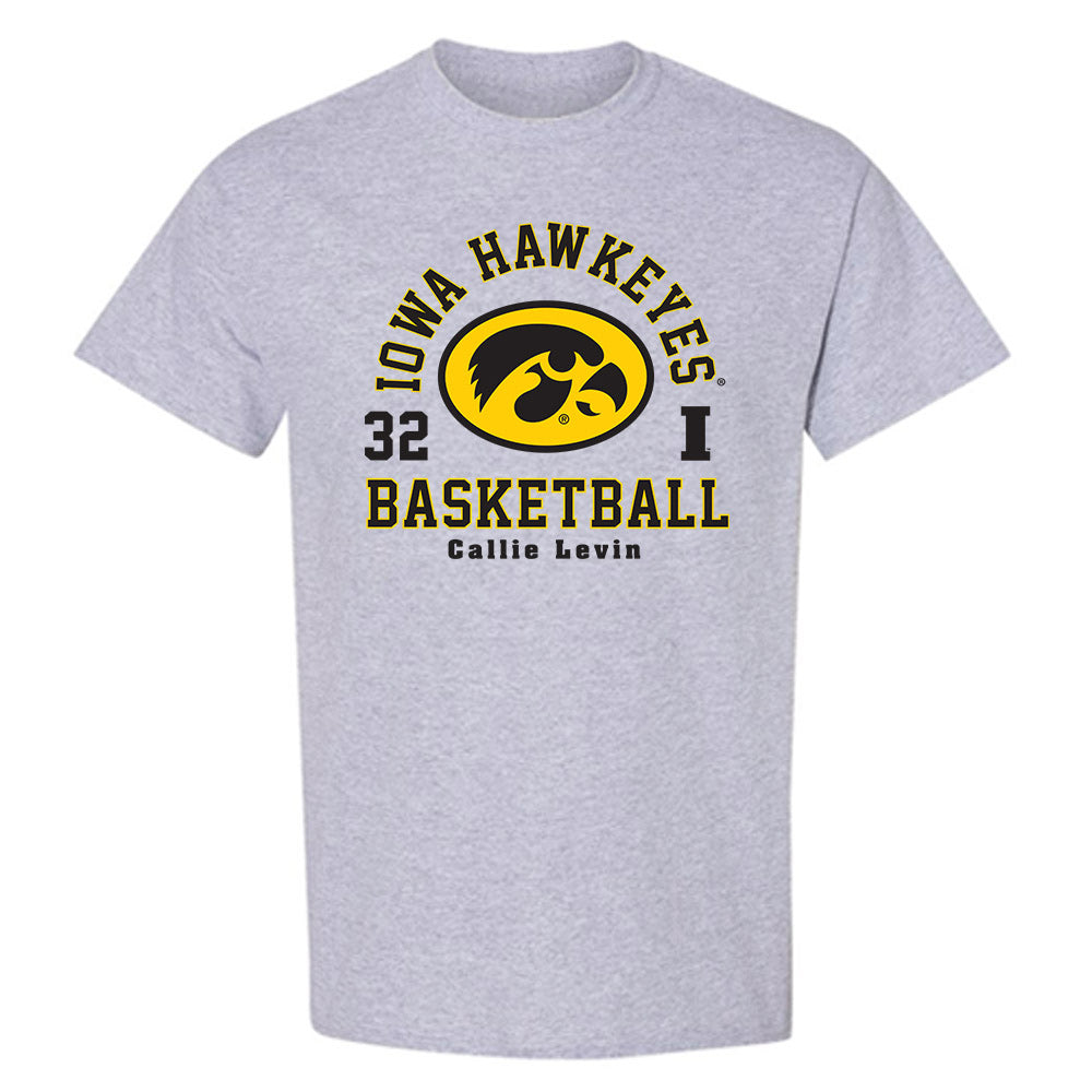 Iowa - NCAA Women's Basketball : Callie Levin - Classic Fashion Shersey T-Shirt-0