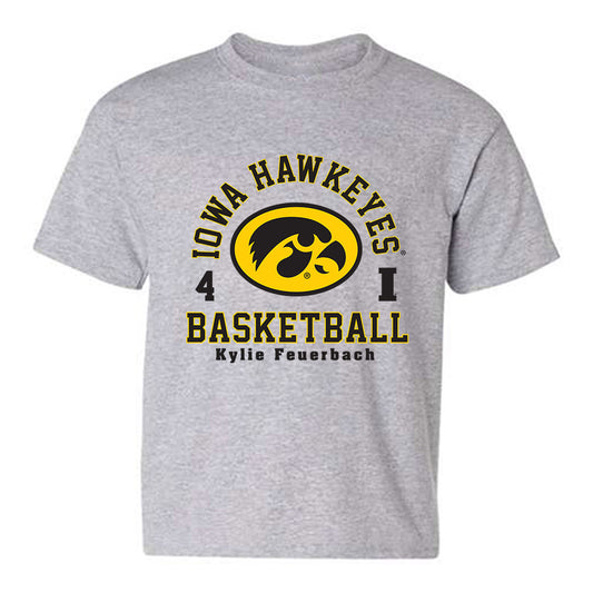 Iowa - NCAA Women's Basketball : Kylie Feuerbach - Classic Fashion Shersey Youth T-Shirt-0