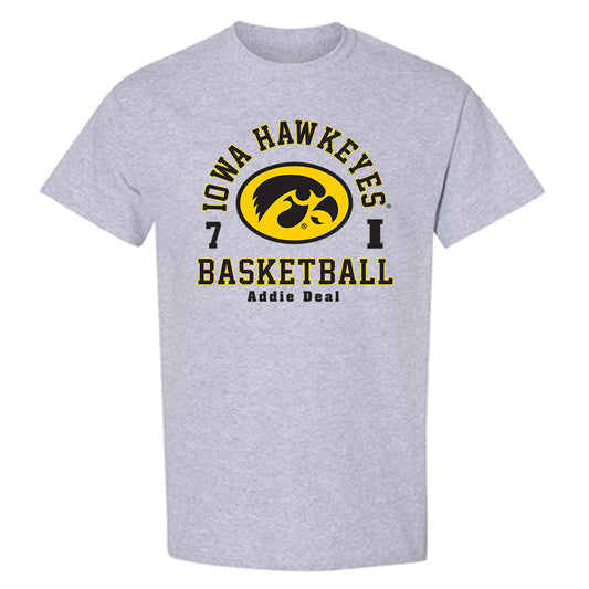 Iowa - NCAA Women's Basketball : Addie Deal - Classic Fashion Shersey T-Shirt-0