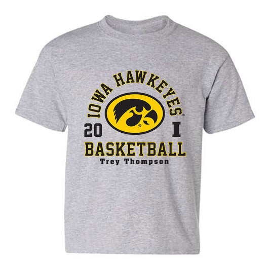 Iowa - NCAA Men's Basketball : Trey Thompson - Classic Fashion Shersey Youth T-Shirt-0
