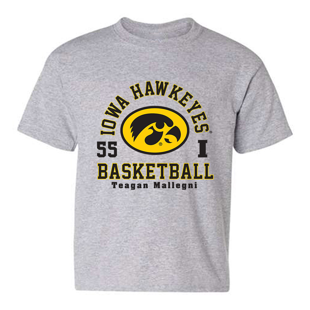 Iowa - NCAA Women's Basketball : Teagan Mallegni - Classic Fashion Shersey Youth T-Shirt-0