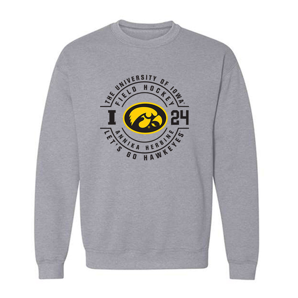 Iowa - NCAA Women's Field Hockey : Annika Herbine - Crewneck Sweatshirt