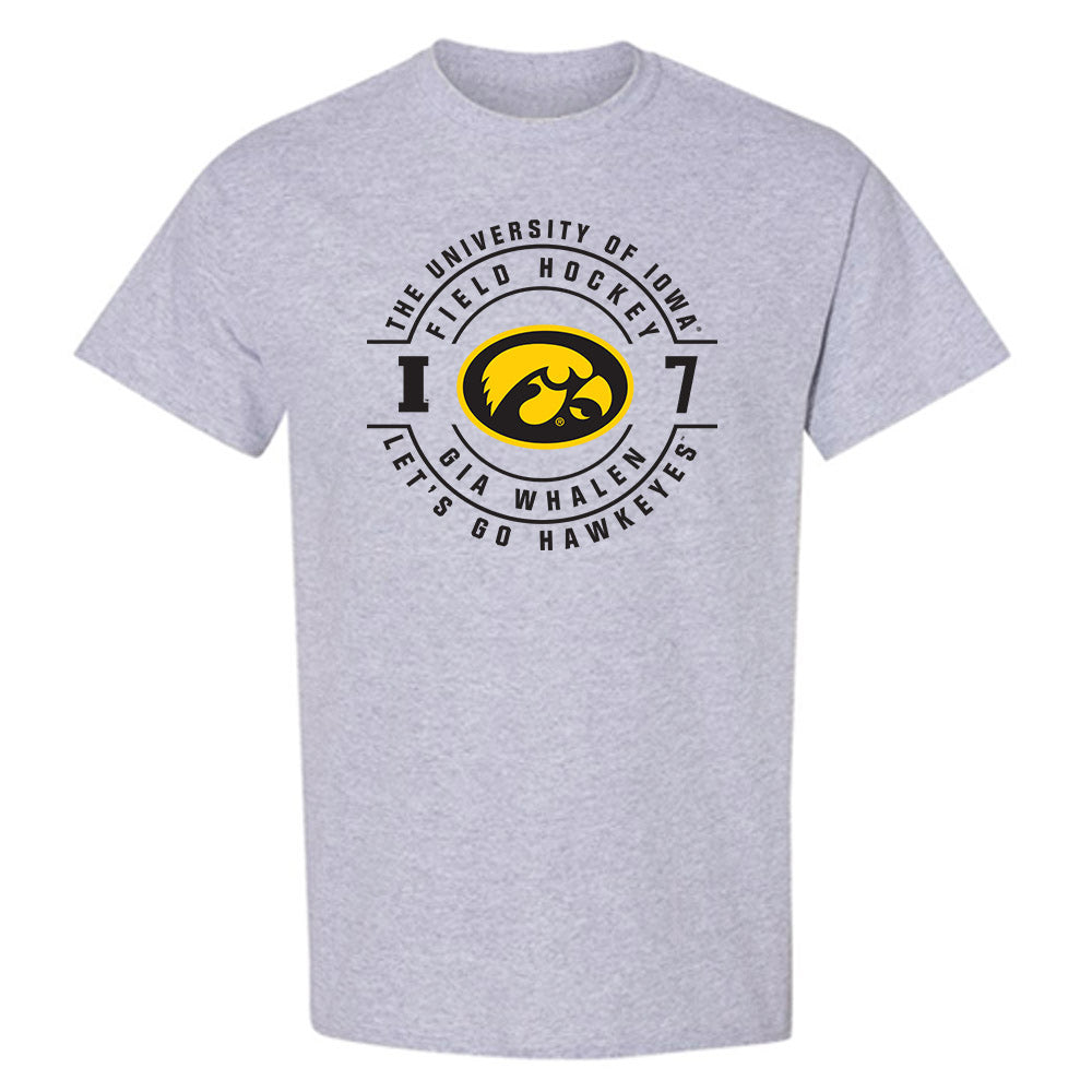 Iowa - NCAA Women's Field Hockey : Gia Whalen - T-Shirt