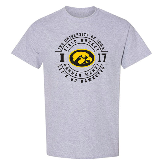 Iowa - NCAA Women's Field Hockey : Hannah Maney - T-Shirt