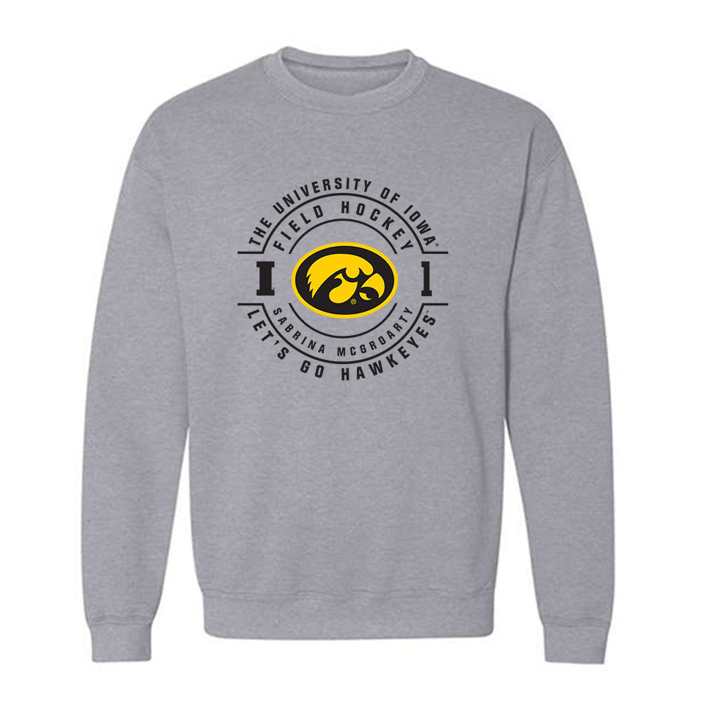 Iowa - NCAA Women's Field Hockey : Sabrina McGroarty - Crewneck Sweatshirt