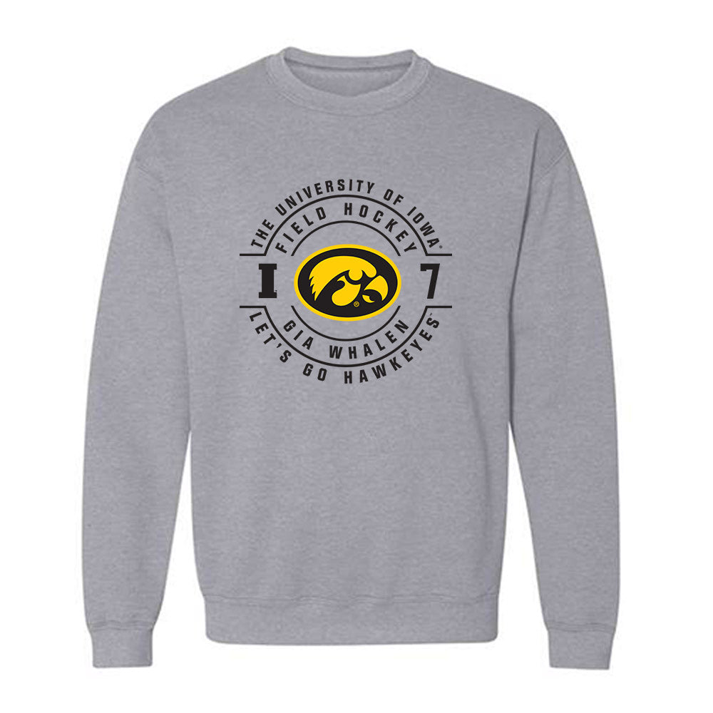 Iowa - NCAA Women's Field Hockey : Gia Whalen - Crewneck Sweatshirt