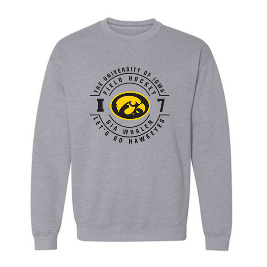 Iowa - NCAA Women's Field Hockey : Gia Whalen - Crewneck Sweatshirt