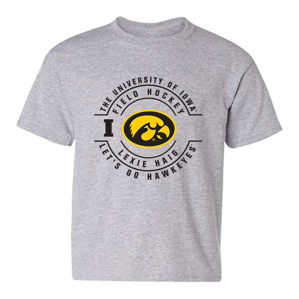 Iowa - NCAA Women's Field Hockey : Lexie Haig - Youth T-Shirt-0