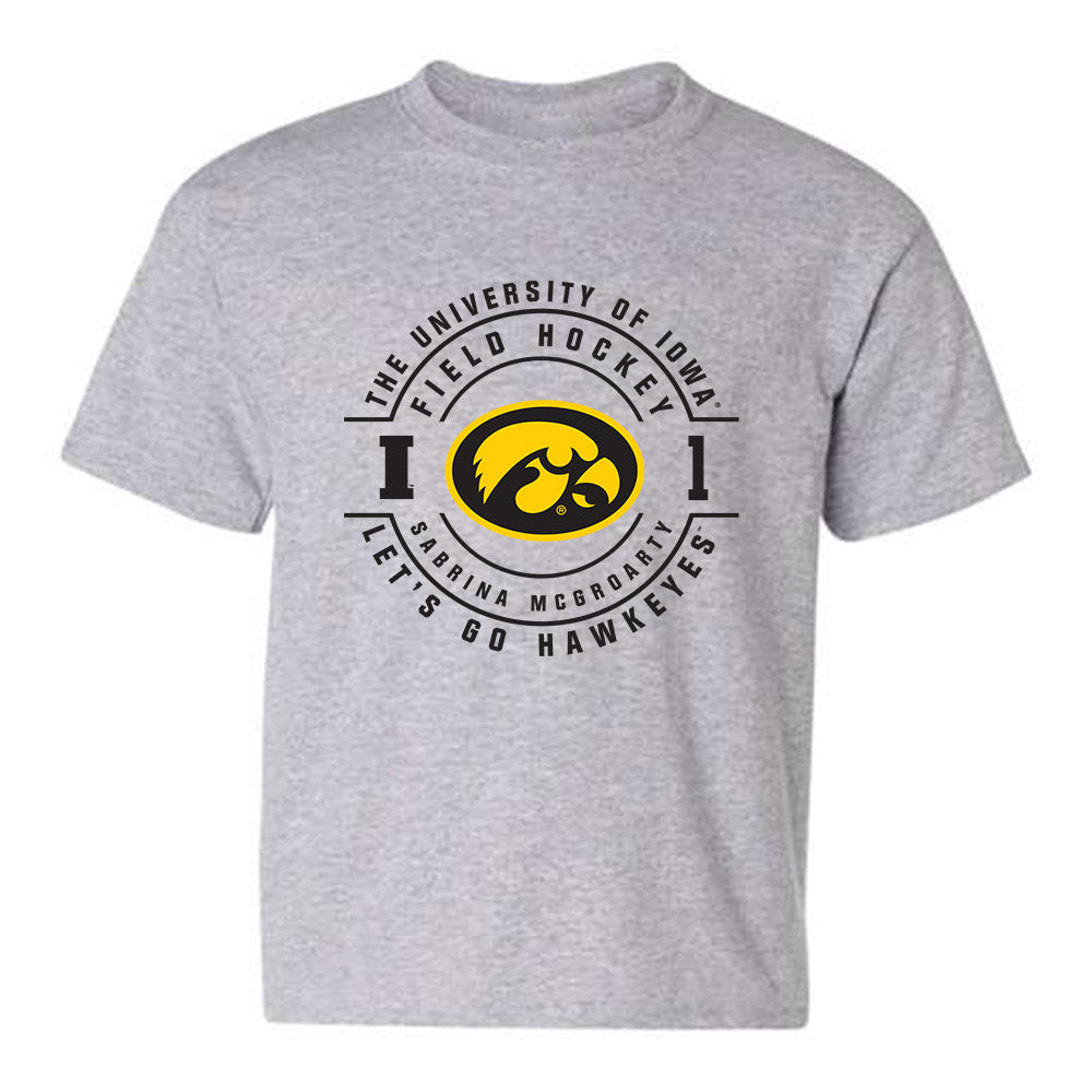 Iowa - NCAA Women's Field Hockey : Sabrina McGroarty - Youth T-Shirt