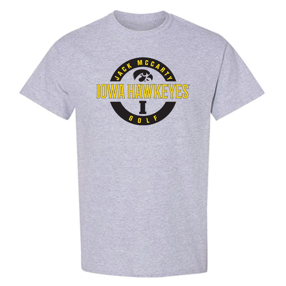 Iowa - NCAA Men's Golf : Jack McCarty - T-Shirt-0