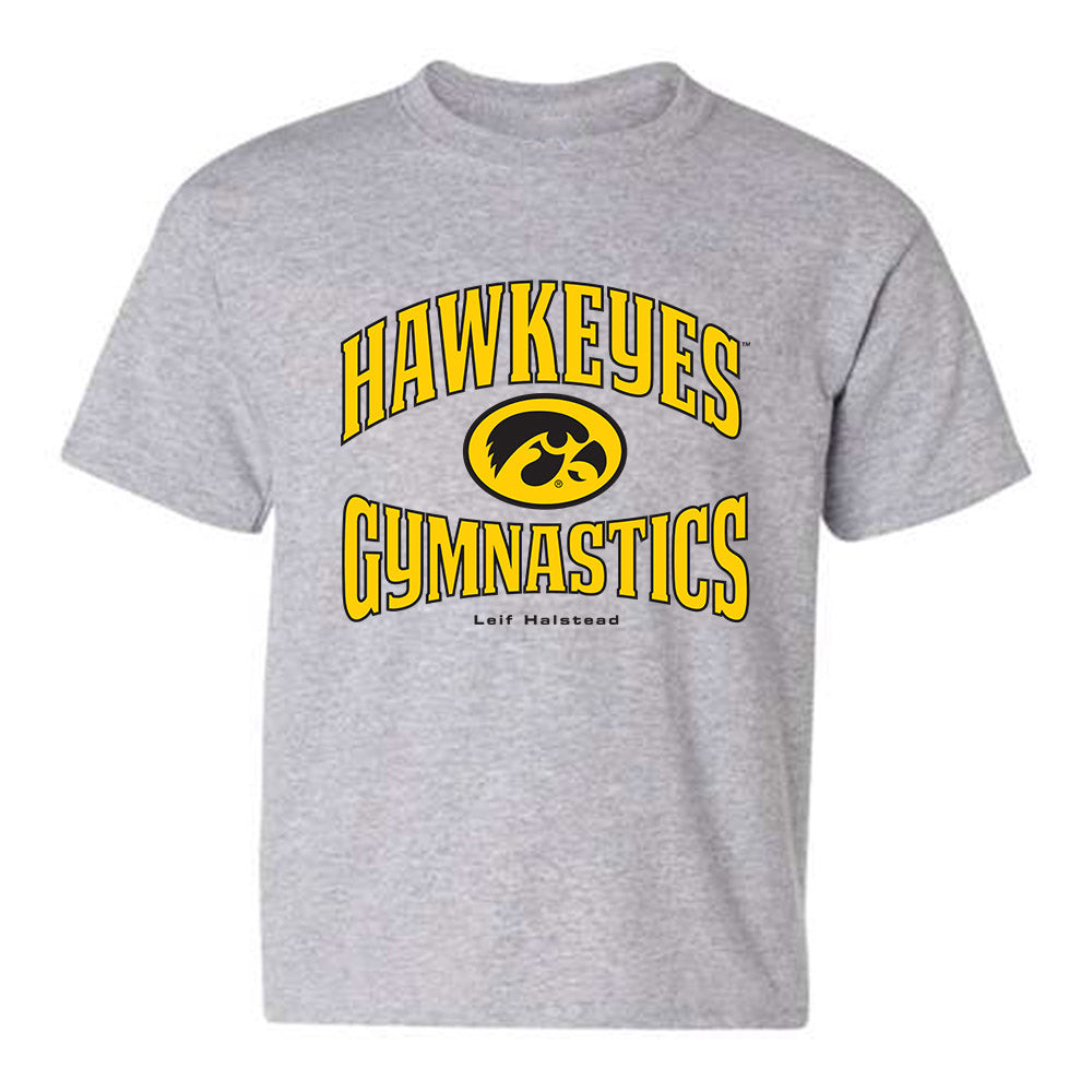 Iowa - NCAA Men's Gymnastics : Leif Halstead - Youth T-Shirt