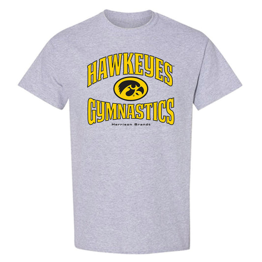 Iowa - NCAA Men's Gymnastics : Harrison Brandt - T-Shirt