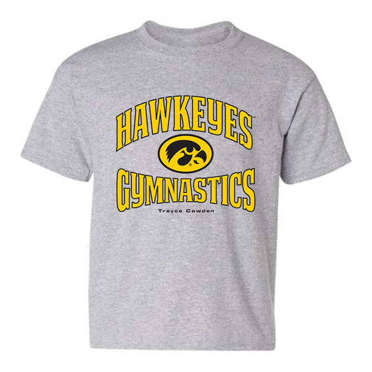 Iowa - NCAA Men's Gymnastics : Treyce Cowden - Youth T-Shirt