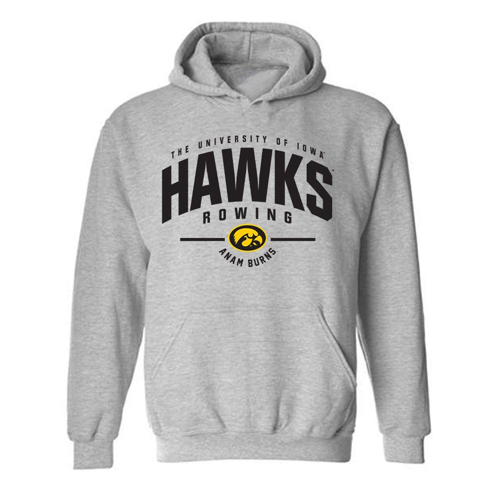 Iowa - NCAA Women's Rowing : Anam Burns - Classic Fashion Hooded Sweatshirt