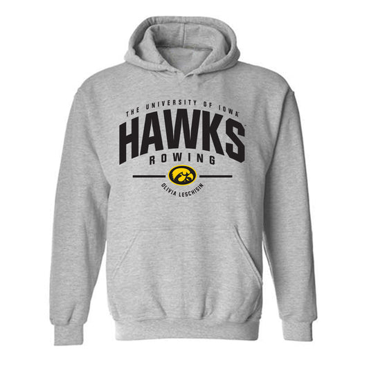 Iowa - NCAA Women's Rowing : Olivia Leschisin - Classic Fashion Hooded Sweatshirt-0