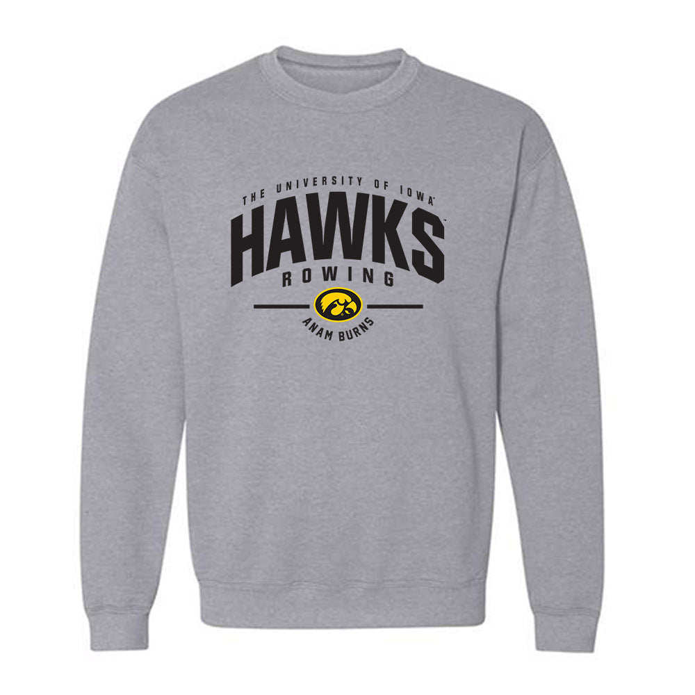 Iowa - NCAA Women's Rowing : Anam Burns - Classic Fashion Crewneck Sweatshirt