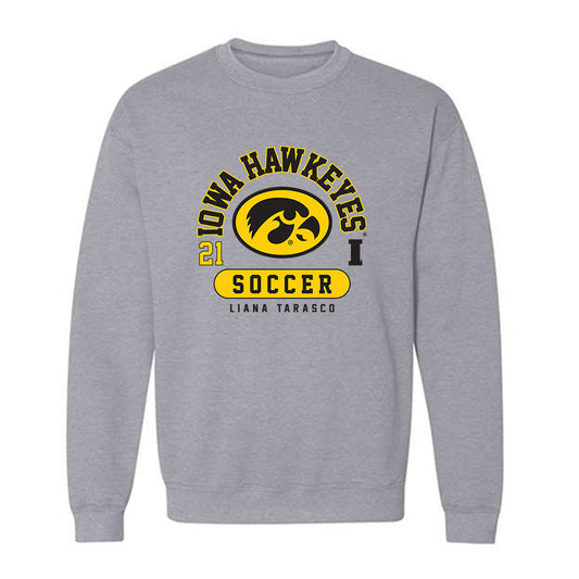 Iowa - NCAA Women's Soccer : Liana Tarasco - Crewneck Sweatshirt-0