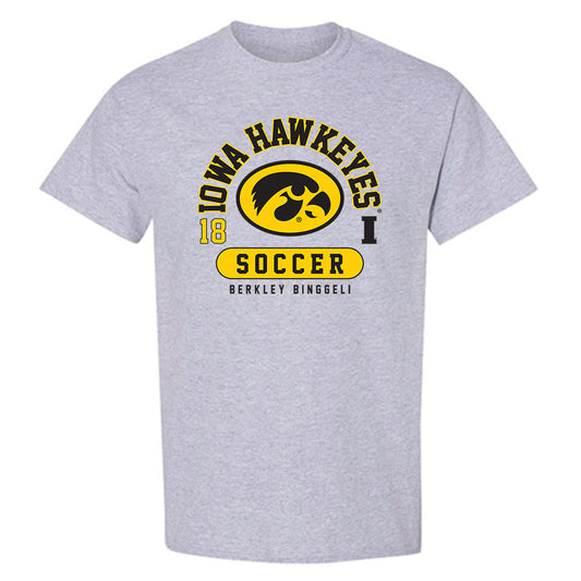 Iowa - NCAA Women's Soccer : Berkley Binggeli - T-Shirt-0