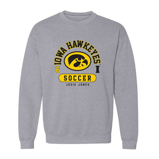 Iowa - NCAA Women's Soccer : Josie Jones - Crewneck Sweatshirt-0