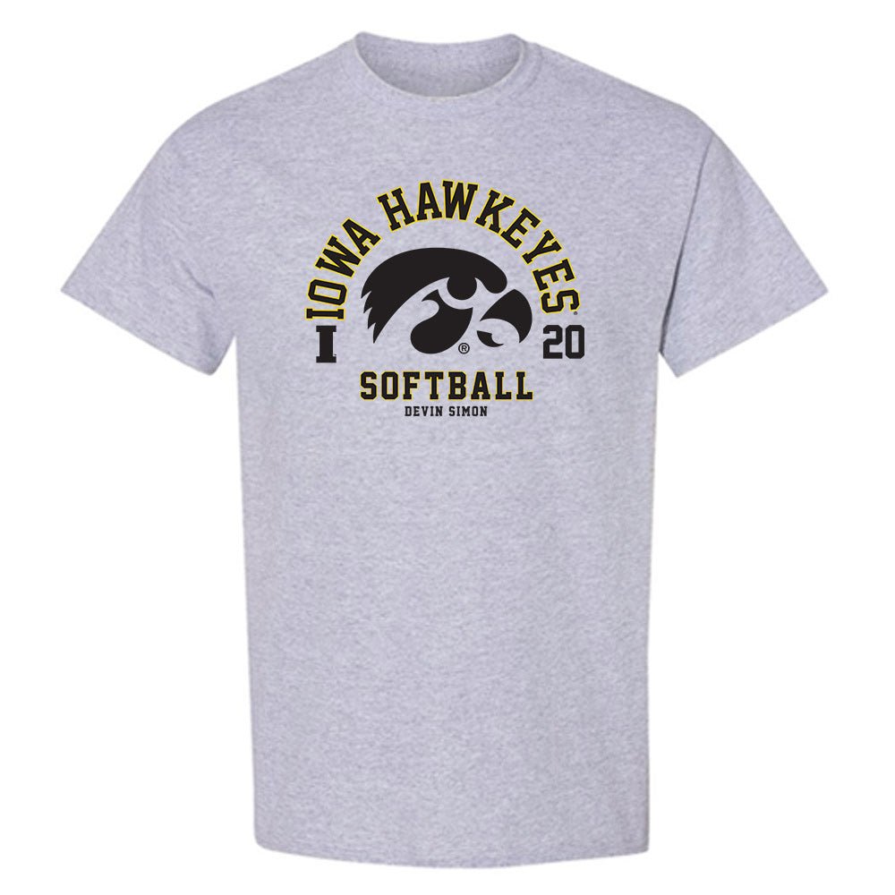 Iowa - NCAA Softball : Devin Simon - Classic Fashion Shersey T-Shirt-0